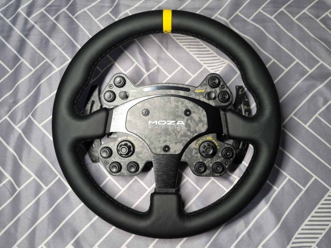 Moza R9 v2 RS v2 DD direct drive wheel w/o SRP load cell pedals racing ...