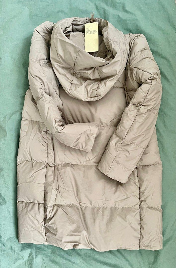 Muji australian 2025 down hooded coat