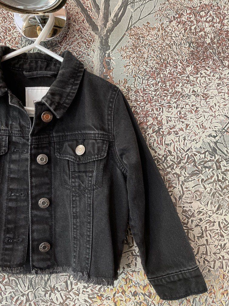 Next Denim Black Jacket