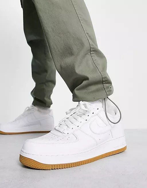 Air force ones gum sole discount