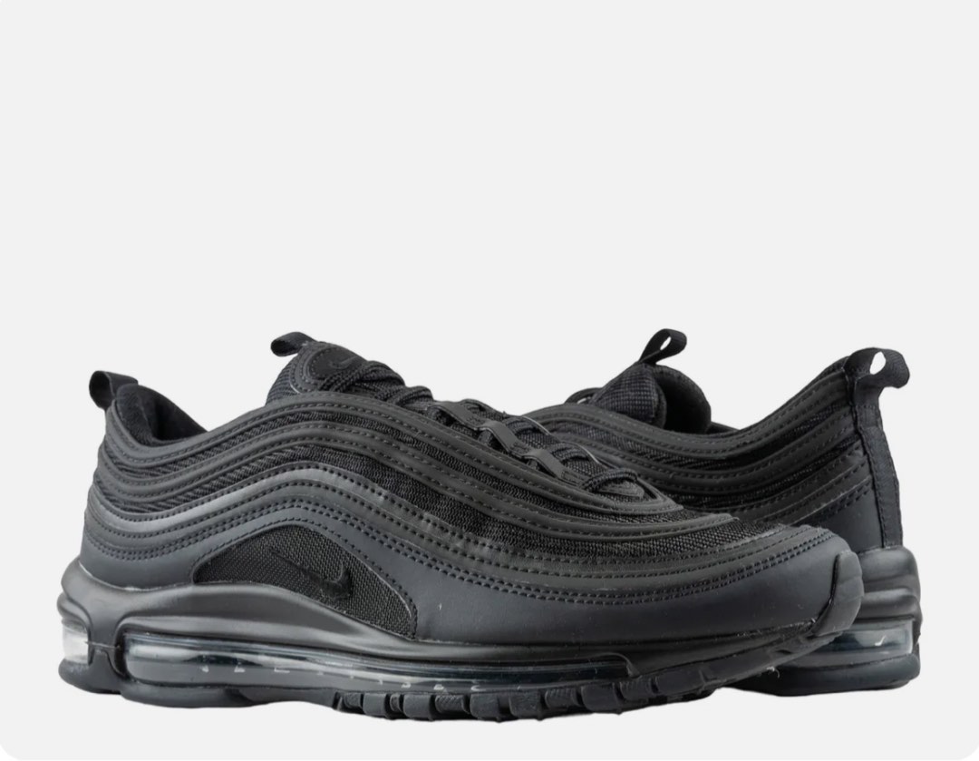 All black nike discount air max 97 womens