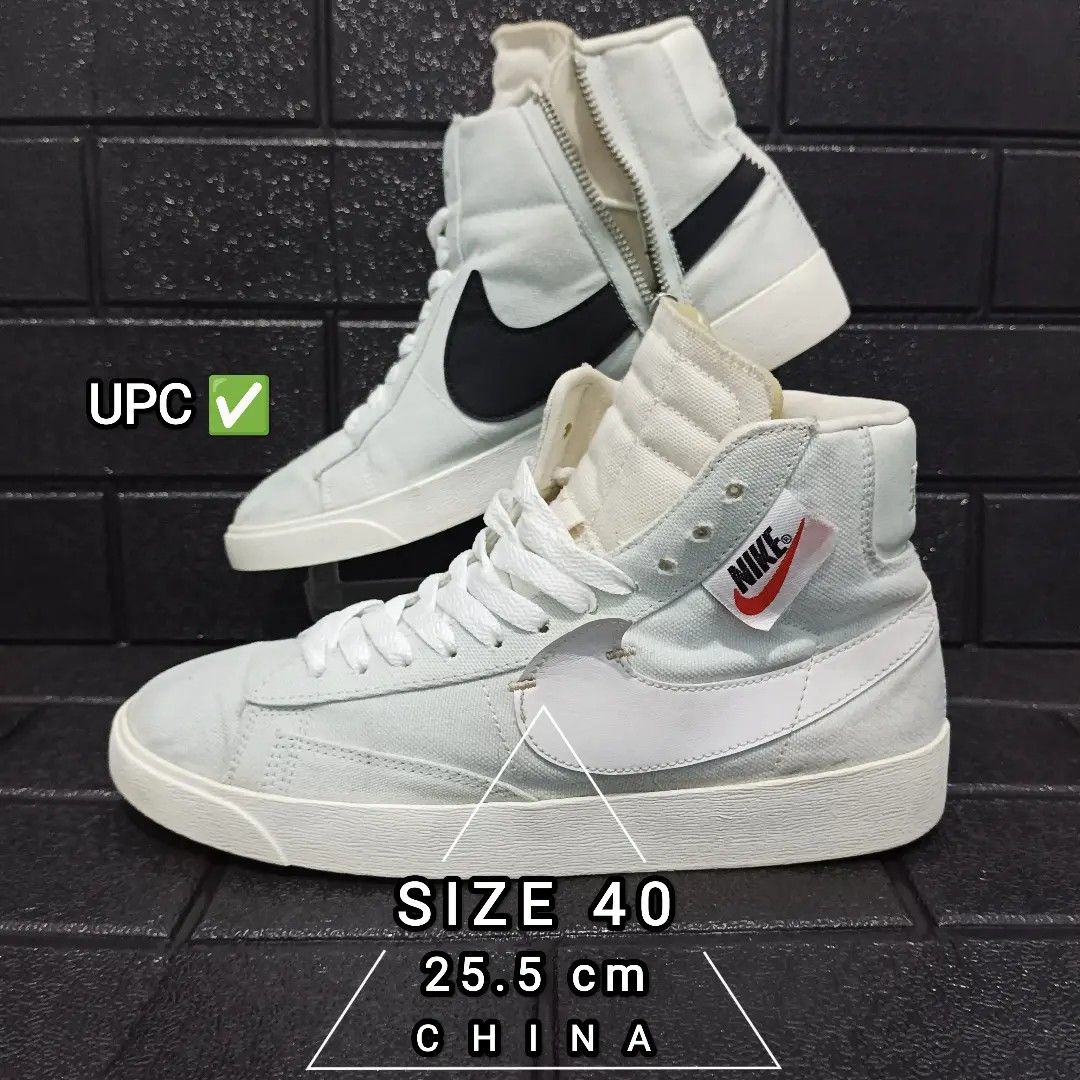 Nike blazer mid rebel top ghost aqua