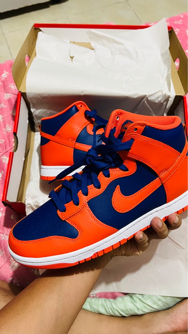 Nike Dunk Hi Retro Knicks UK7.5