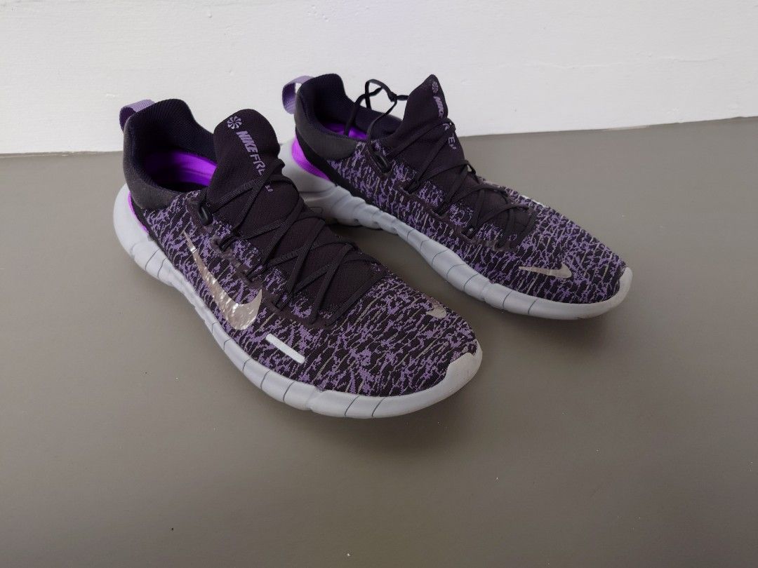 Nike free flyknit 5.0 rainbow mens silver hotsell
