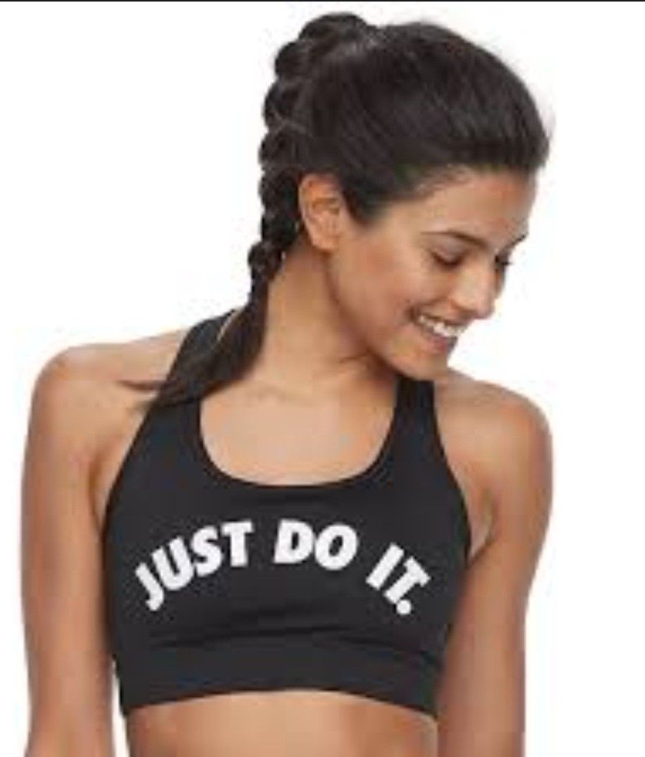 Nike Just Do It Sports Bra Men s Fashion Activewear on Carousell