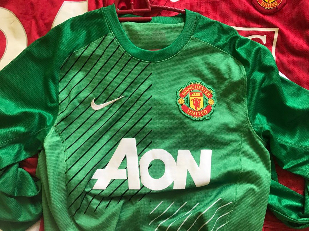 Manchester united goalkeeper jersey on sale