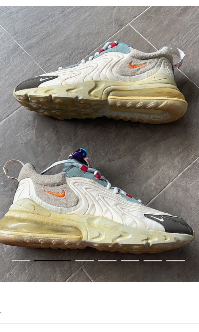 Nike 27 react travis scott hotsell