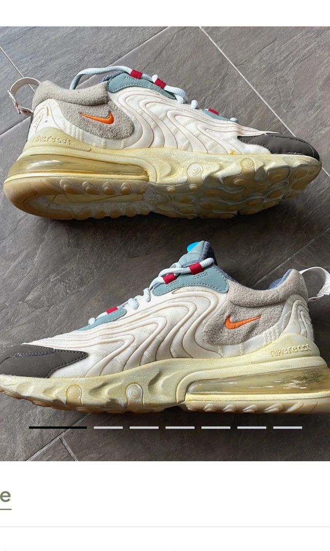 Nike Travis Scott x Air Max 270 React ENG Cactus Trails