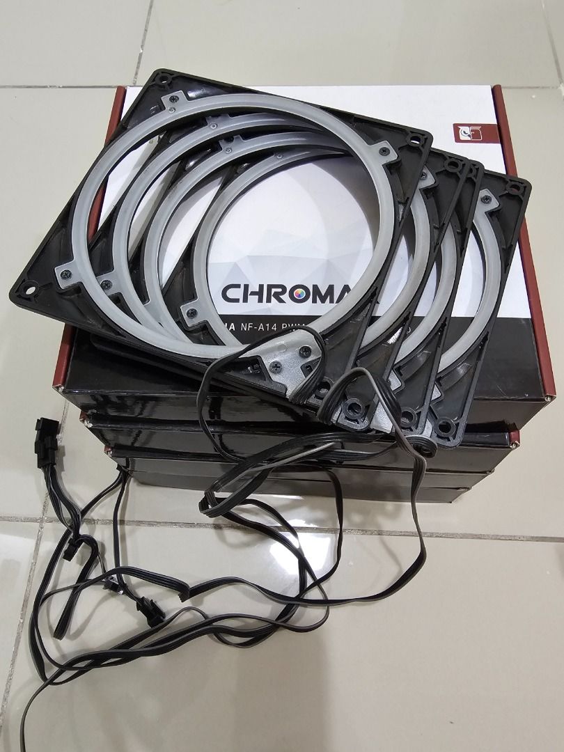 Noctua NF-A14 Chromax Black, Computers & Tech, Parts & Accessories ...