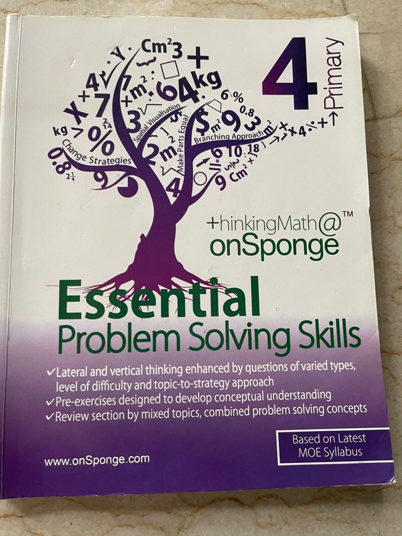Onsponge , conquer problem sum (Category: Assessment Books) located in Singapore. Submitted by filababy88 (Listing ID 1273297672, Image 2). Description: .