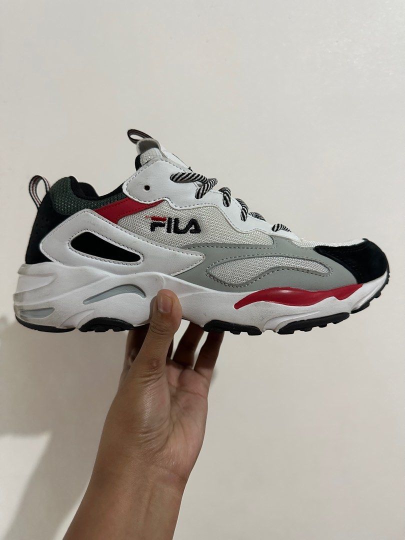 Fila ray black green red sales