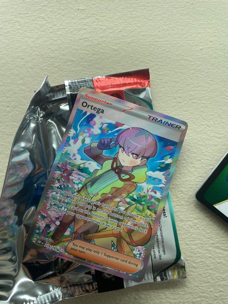 ortega full art pokemon card Pokemon Card Trainer Fullart Ortega 219/197 English – SHPNPokestore main image 1