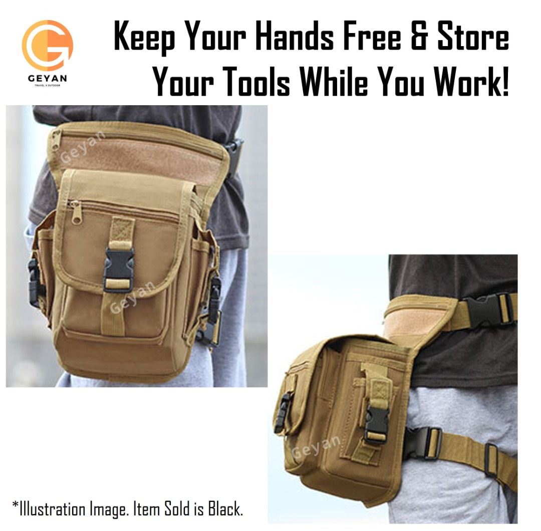 Waist and clearance leg bag
