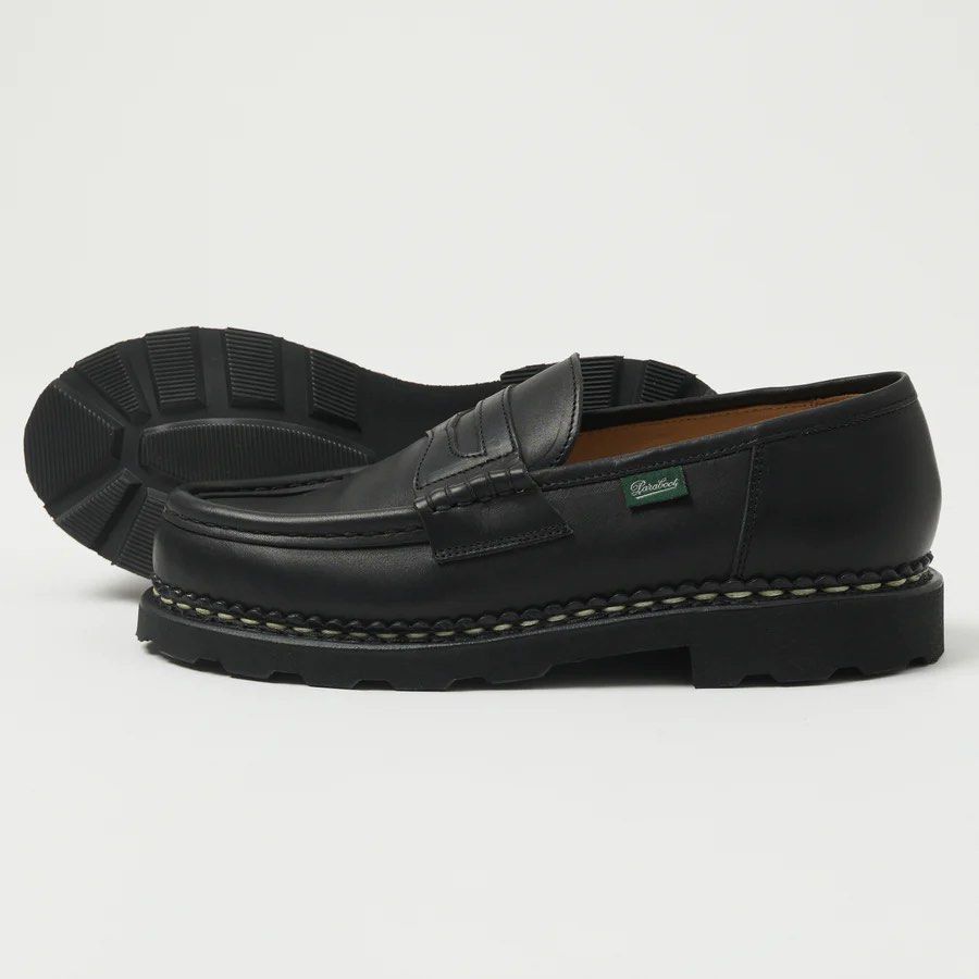 Paraboot Reims Loafer Noir, Men's Fashion, Footwear, Dress Shoes on ...