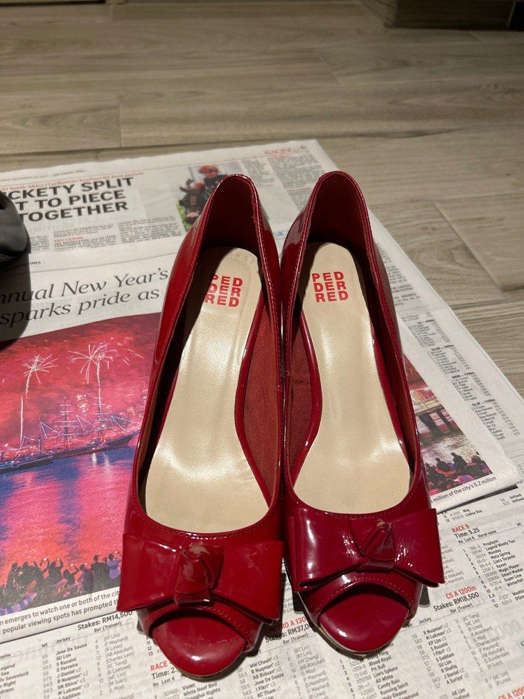 Pedder Red heels open toe Women s Fashion Footwear Heels on
