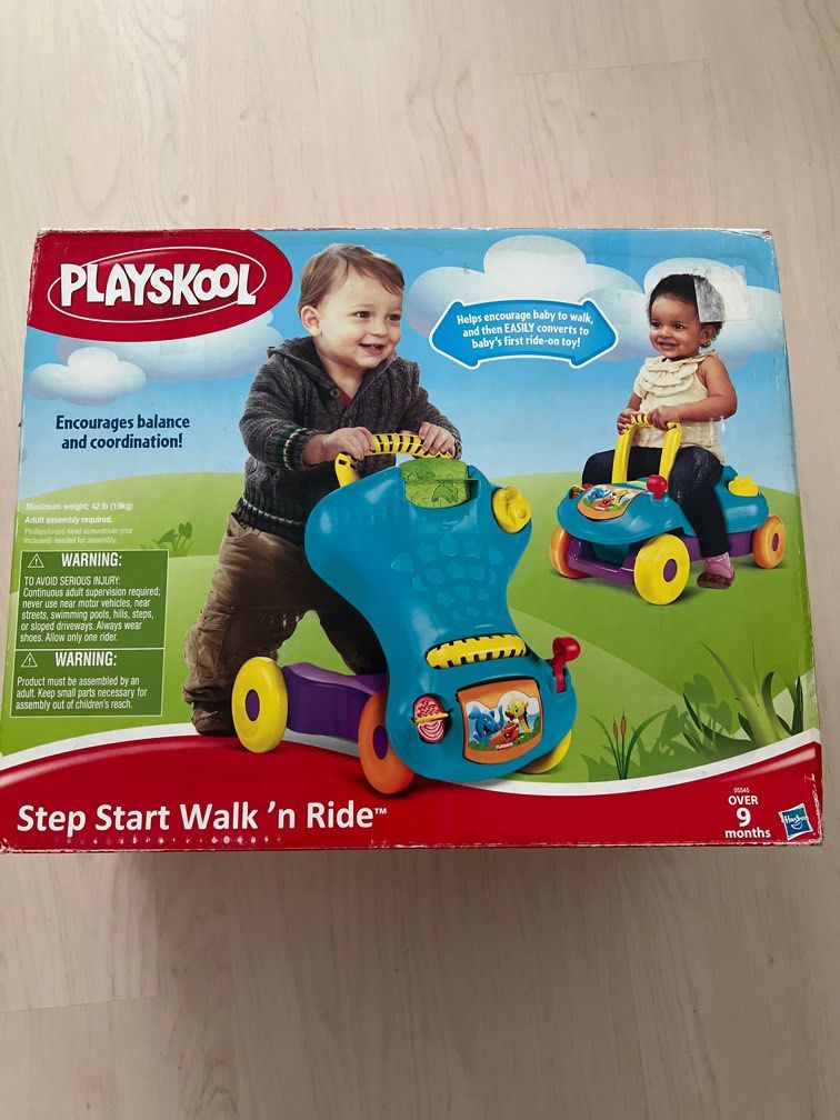 Playskool step start 2025 walk and ride