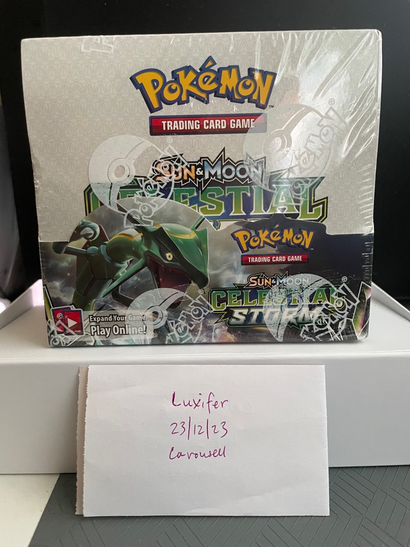 sun and moon celestial storm booster box Amazon.com: Gundam Card Game Booster Box main image 0