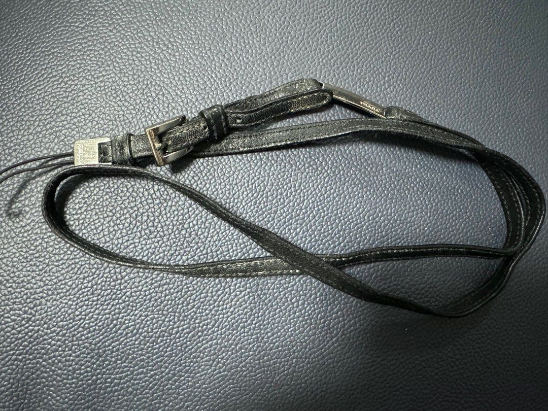 Prada Leather Mobile Phone Strap