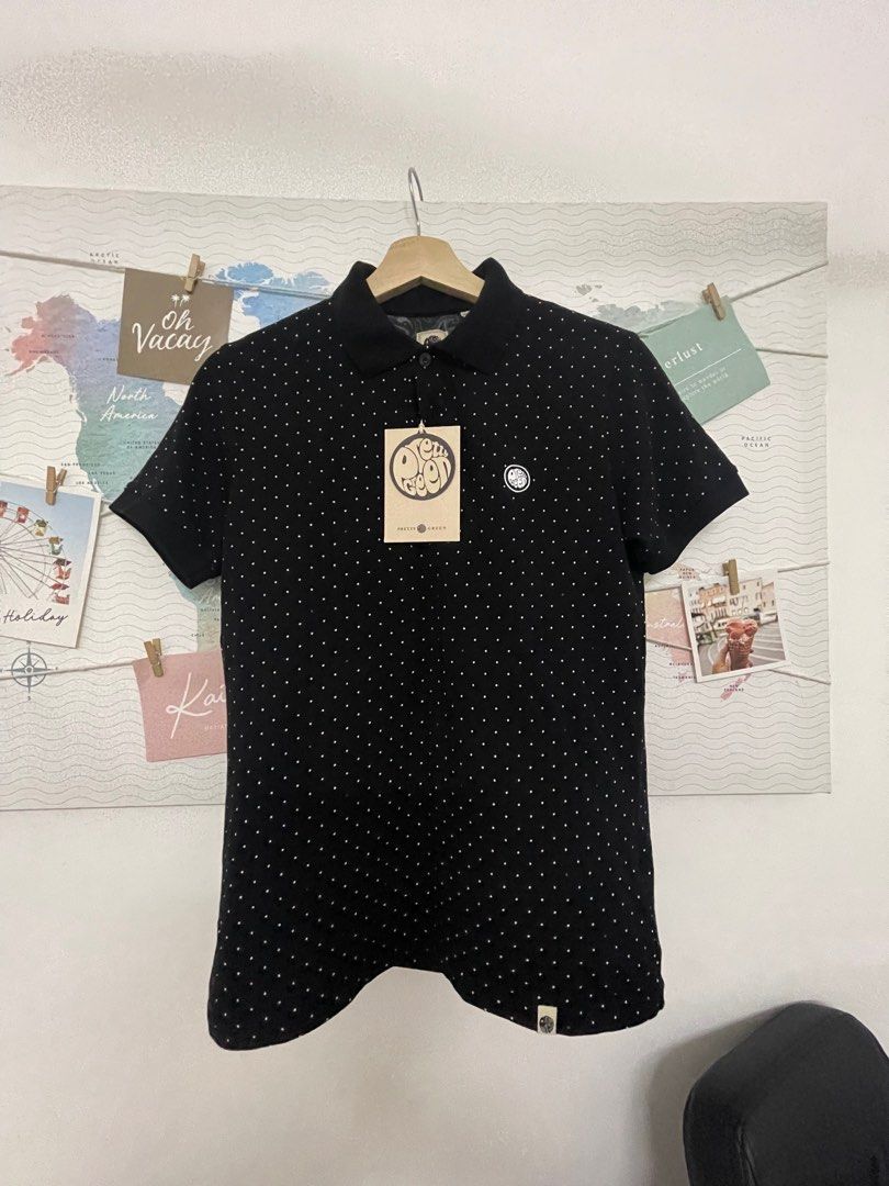 Pretty green polka dot on sale polo