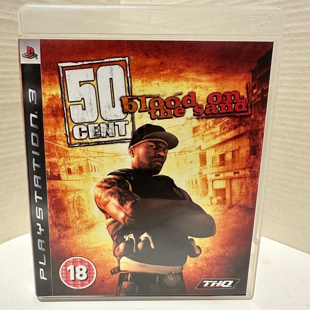 PS3 Games 50 Cent Blood on the Sand R2 English RPG Action Adventure Tony Yayo GUnit Game Used
