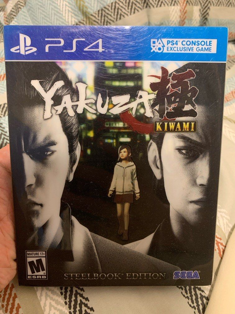 Yakuza kiwami steelbook ps4 top