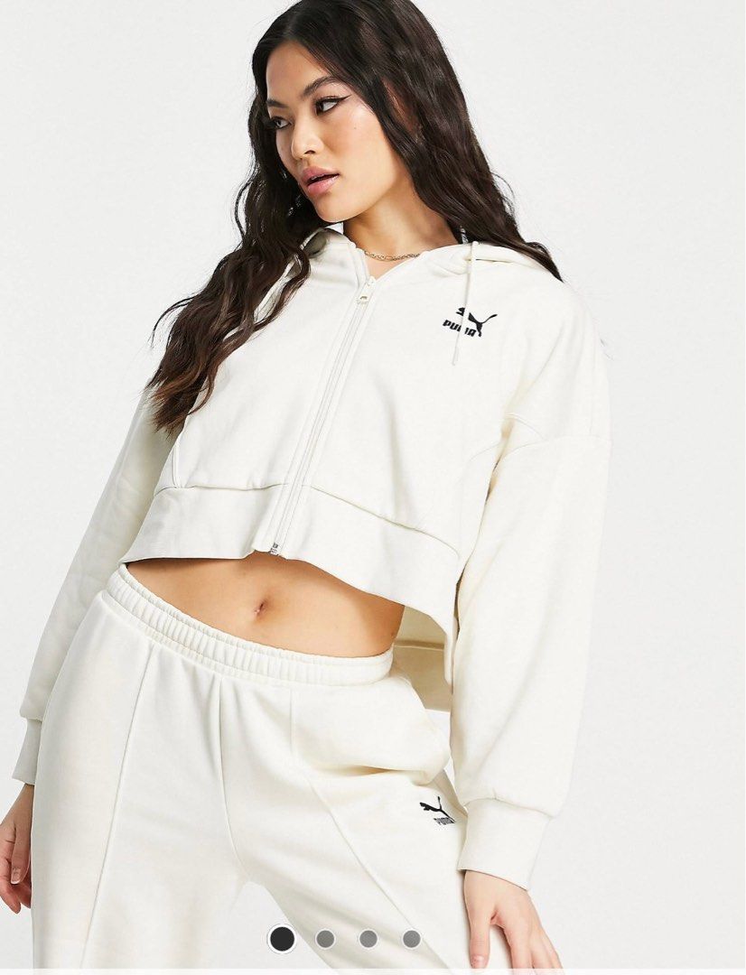 Crop top hoodie puma outlet