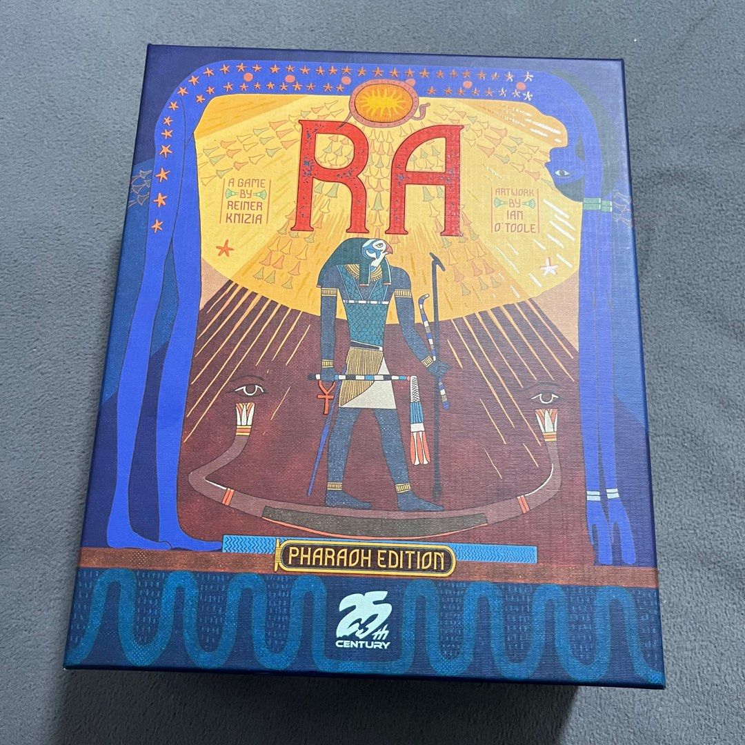 Ra Board Game Pharoah Edition, Hobbies & Toys, Toys & Games on Carousell