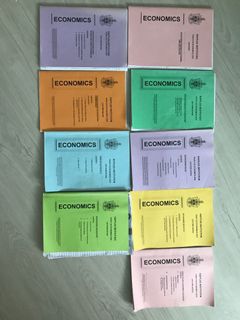 Raffles JC Economics Notes (FULL SET), Hobbies & Toys, Books ...