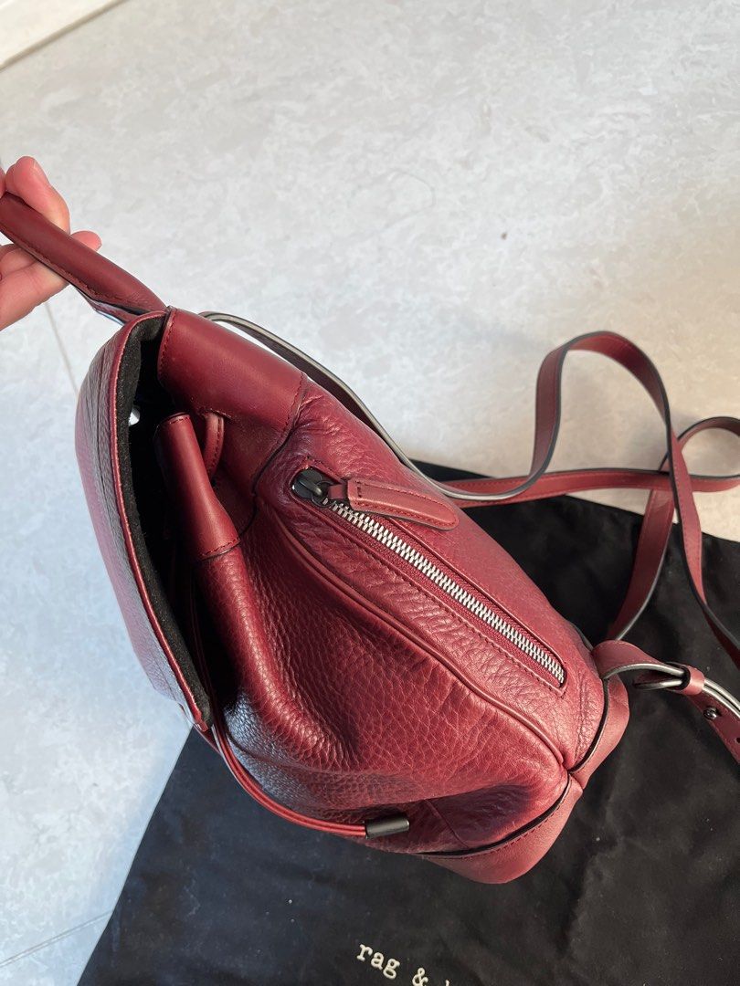 Rag Bone Mini Pilot Leather Backpack Carousell
