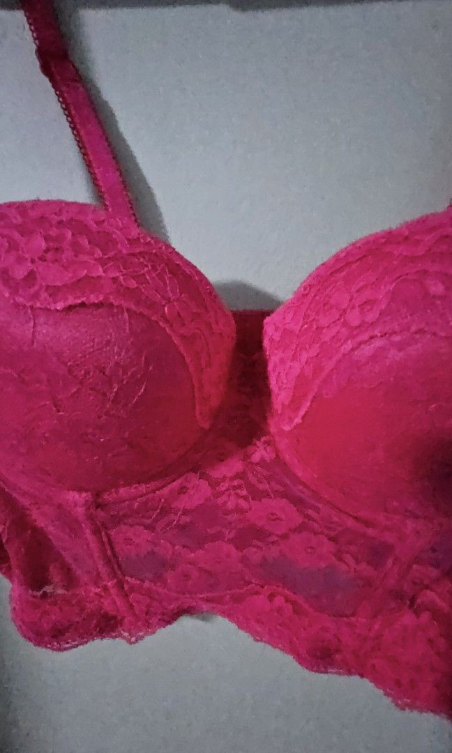 12 pcs 38-40C comfy lace sexy bra lingerie unique silky satin, Women's  Fashion, New Undergarments & Loungewear on Carousell