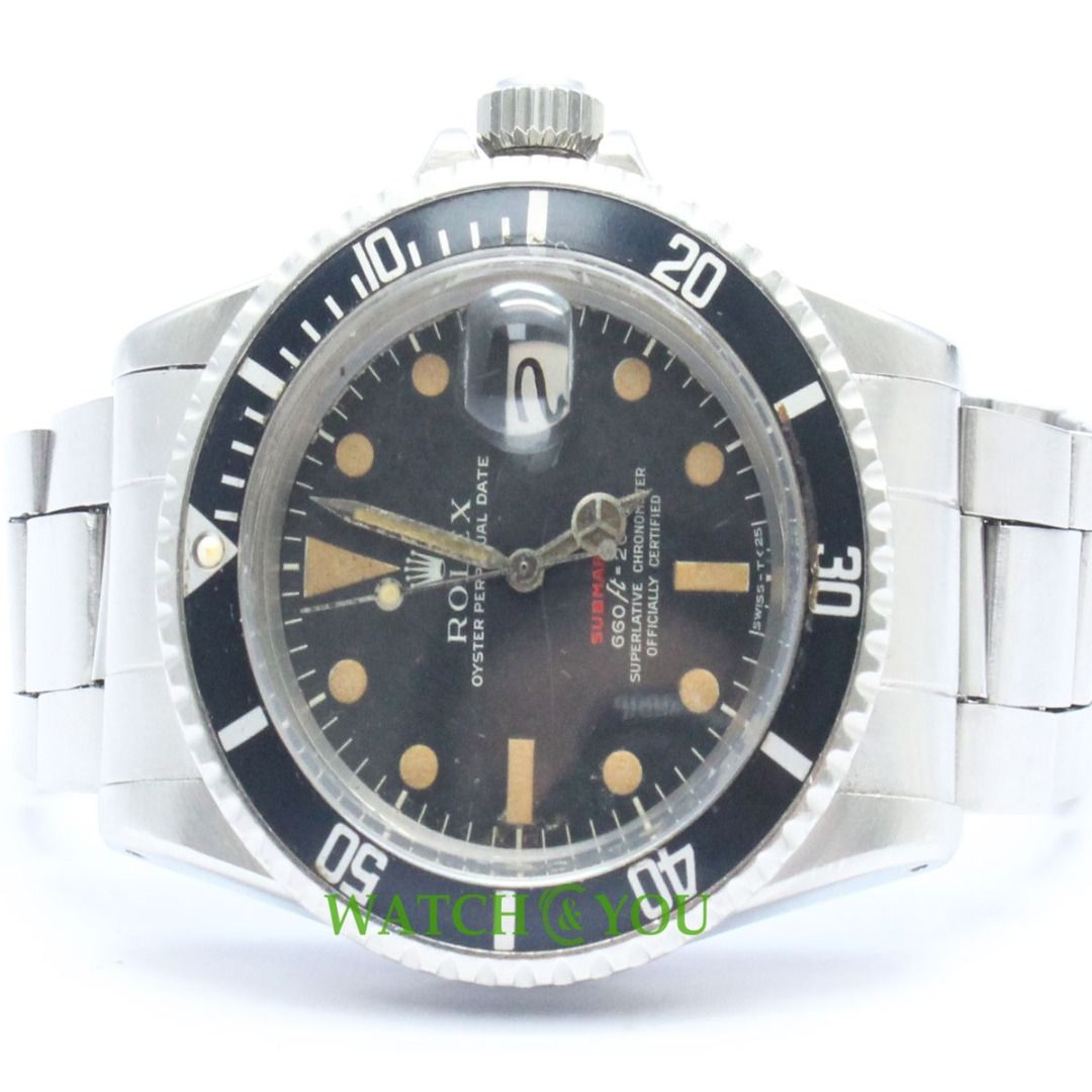 Rolex submariner sales 1680 rotschrift
