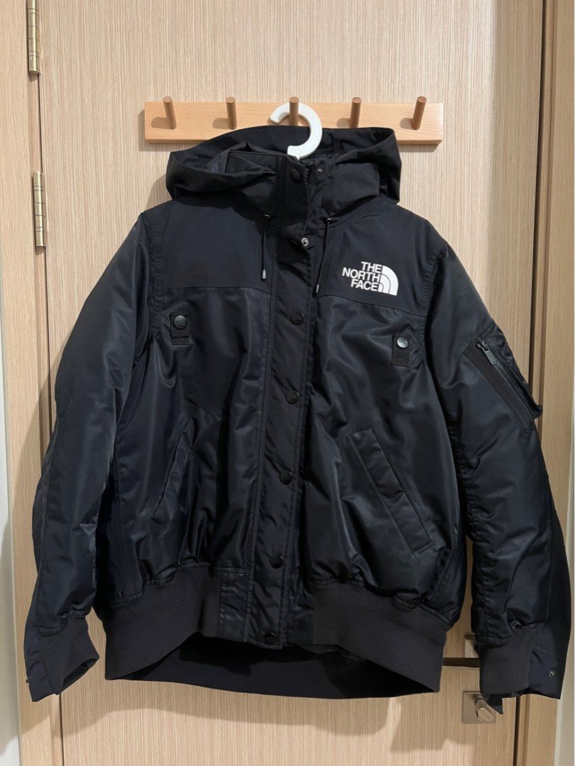 The north face 2025 x sacai bomber jacket