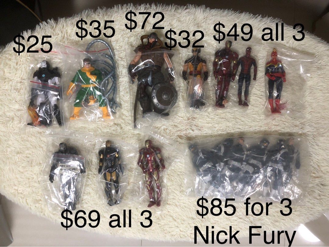 SALE price reduction Marvel legends