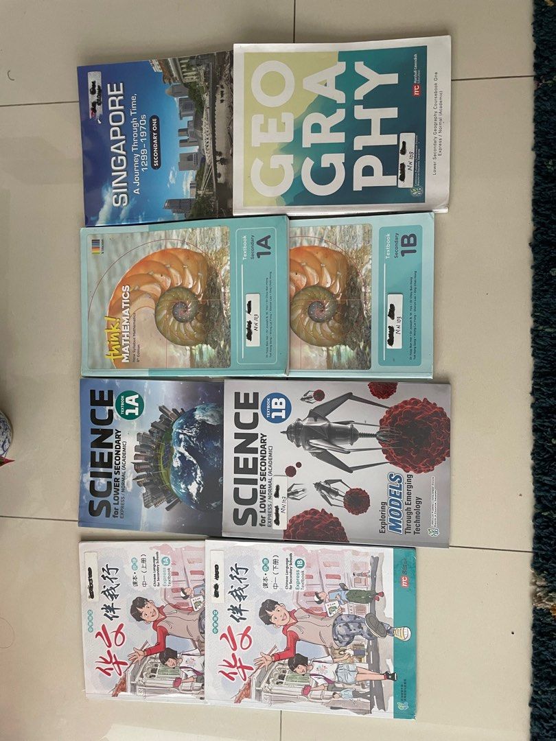 Secondary 1 - Textbooks, Assessments books, Exam papers, Announcements ...