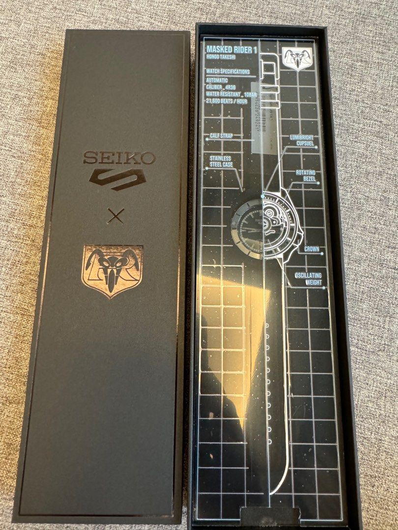 Seiko 5 Masked Rider, Luxury, Watches on Carousell