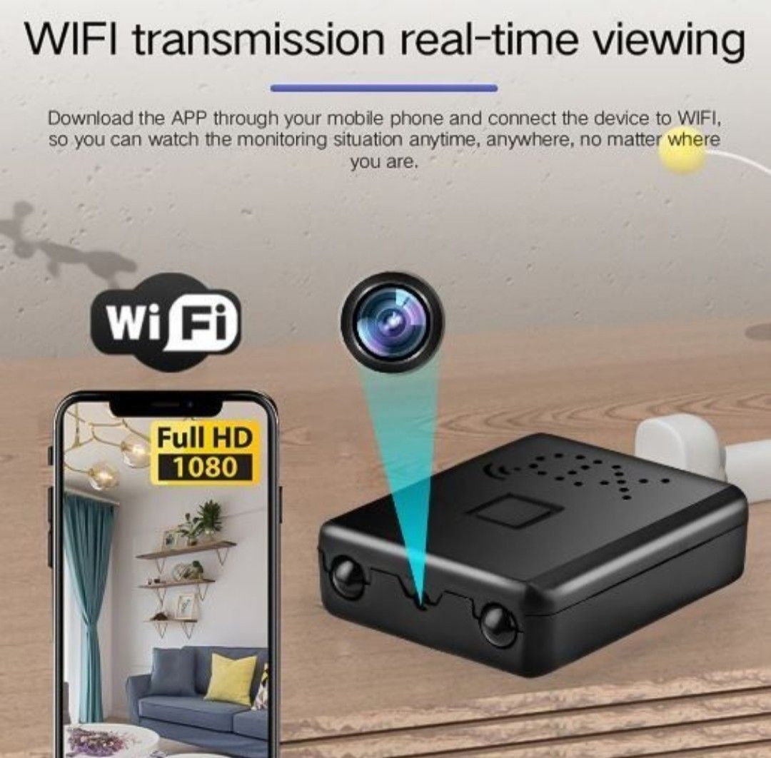 Discreet wifi security 2024 camera