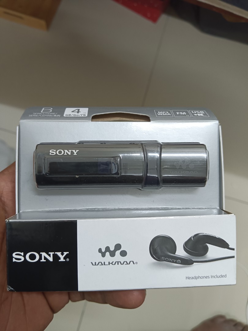 Reproductor Mp3 Sony Walkman Nwz-B183F 4Gb Fm Usb Original