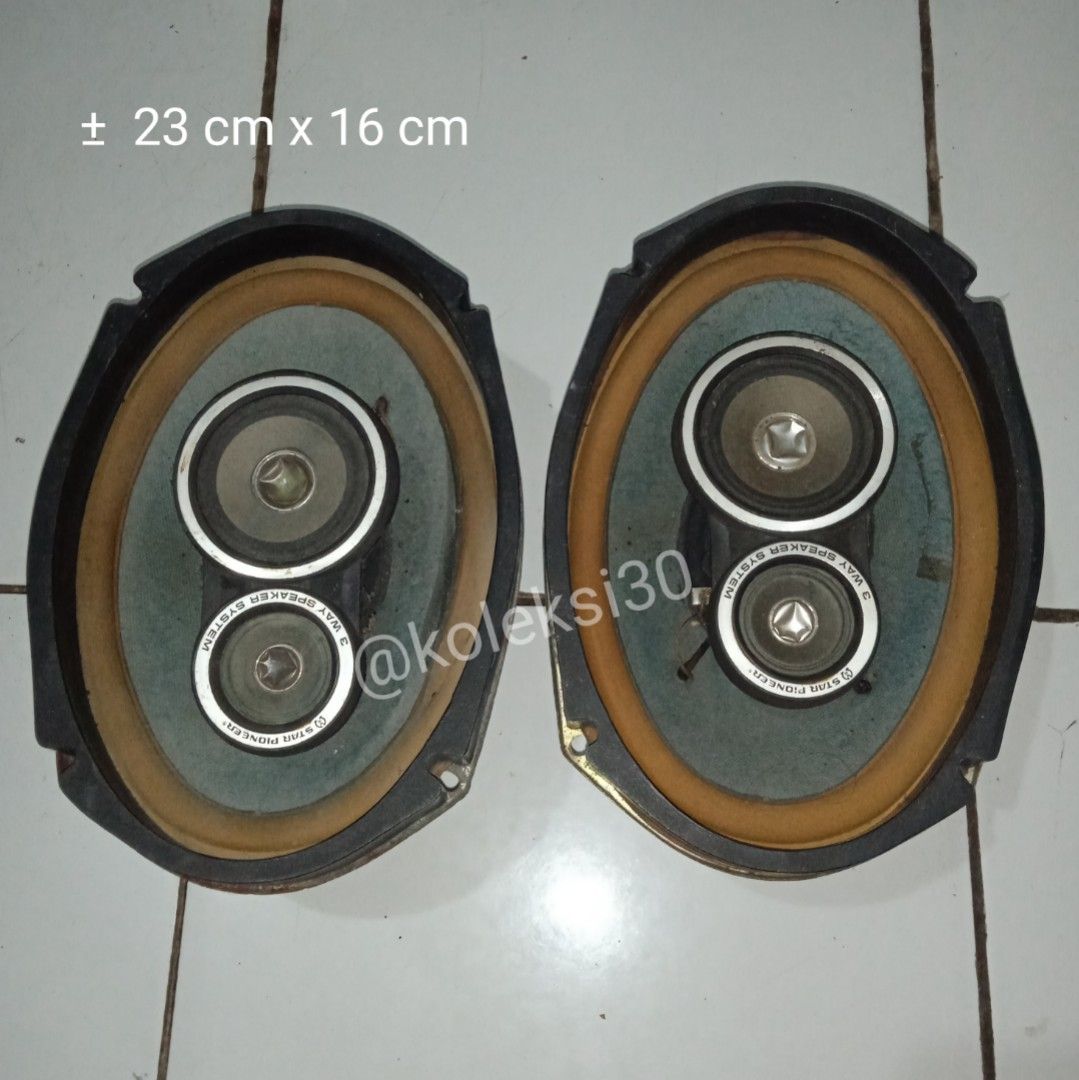 Speaker Pioneer ts 695 3way vintage (150K 2pcs), Elektronik, Audio