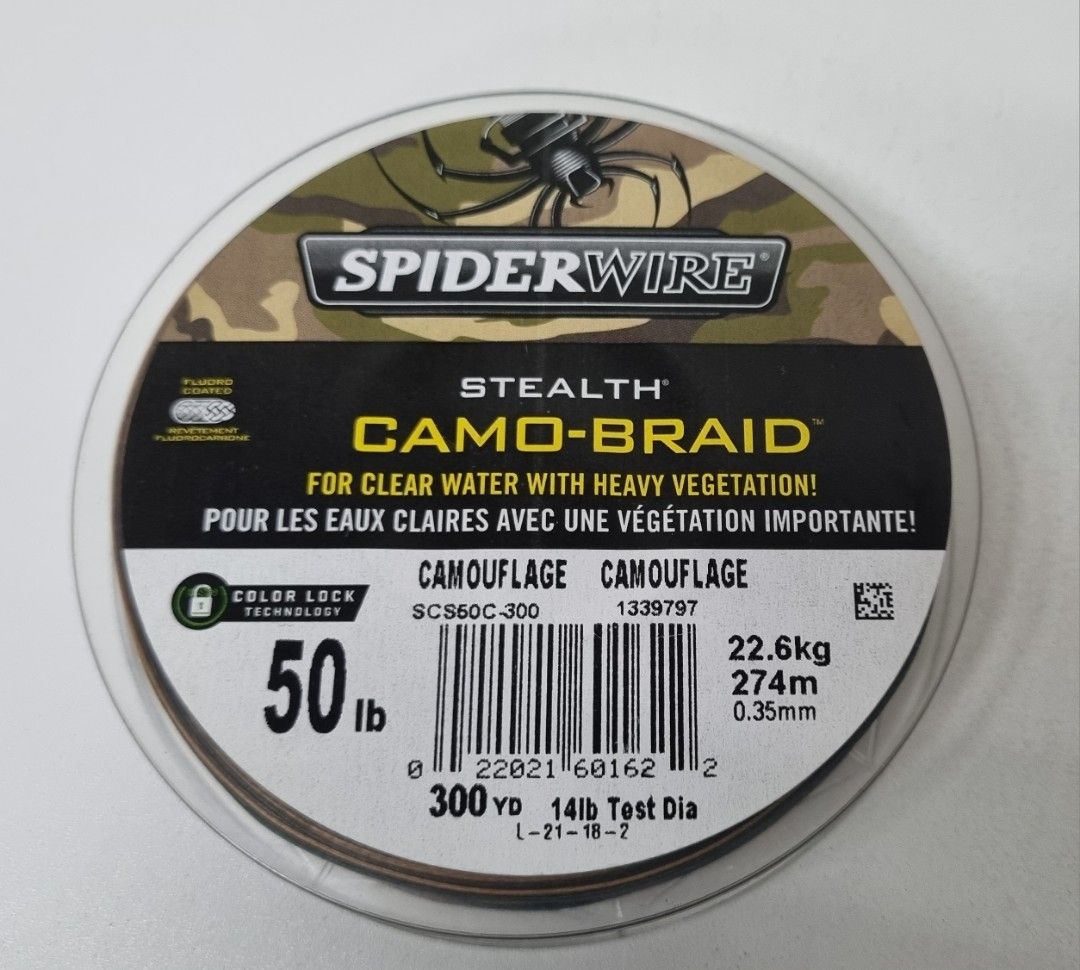 Spiderwire Stealth Braid, Sports Equipment, Fishing on Carousell