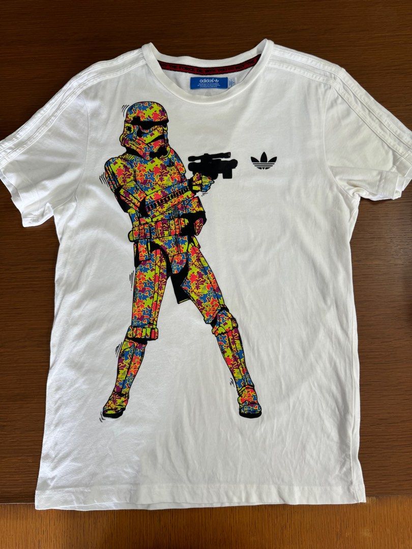 Adidas star wars shop t shirt stormtrooper