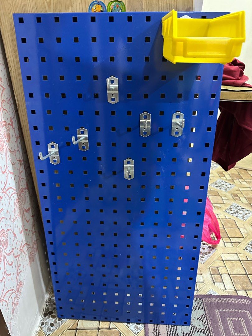 Steel pegboard, Furniture & Home Living, Home Improvement