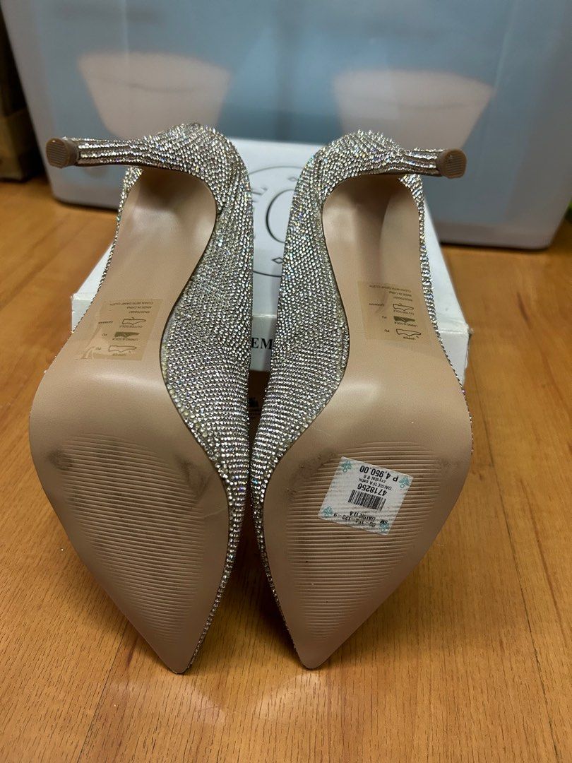 Steve Madden Studded Heels Daisie Crystal