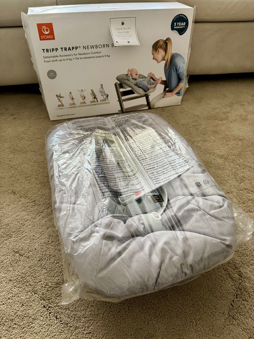 Stokke Tripp Trapp Newborn Set V2 Grey Brand New Babies Kids
