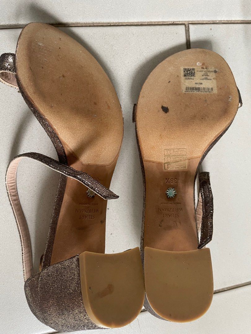 stuart Weitzman sandals 38.5 Women s Fashion Footwear Sandals