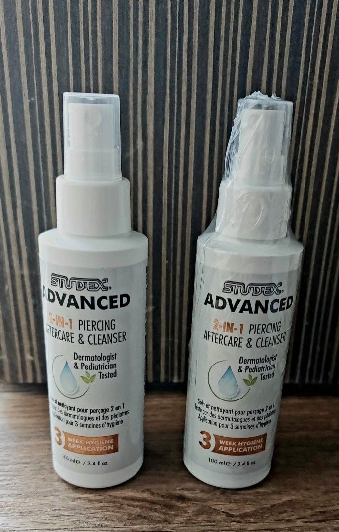 Studex Advanced 2-in-1 Piercing Aftercare Spray., Beauty & Personal ...
