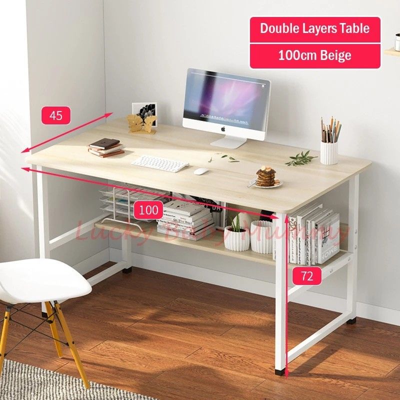 Study Table (Category: Tables & Sets) located in Singapore. Submitted by sgnus (Listing ID 1273302364, Image 1). Description: bought from online on 5th December. original price $55. already assembled, used twice. buying price $40. actually I need a big table, so want to sell this..