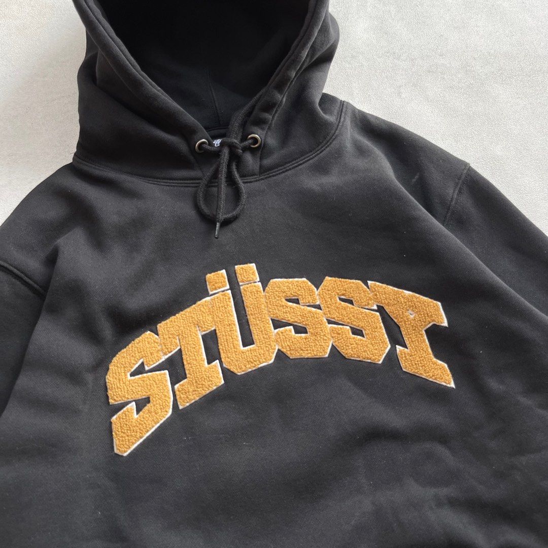 Stussy chenille arch hotsell hoodie