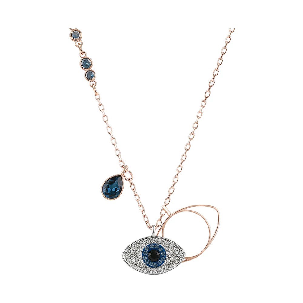 Buy Swarovski Crystal Wishes Evil Eye Pendant Set, Blue - 5272243 -  Swarovski - Ladies Jewelry - Jewelry Online at desertcartINDIA