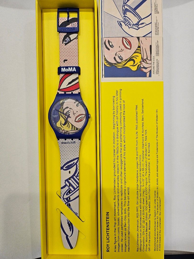 disney mickey keith haring swatch limited edition