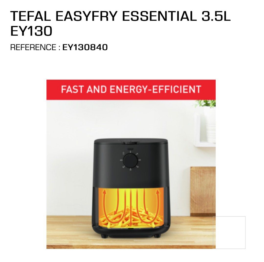 TEFAL EASYFRY ESSENTIAL 3.5L EY130 EY130840